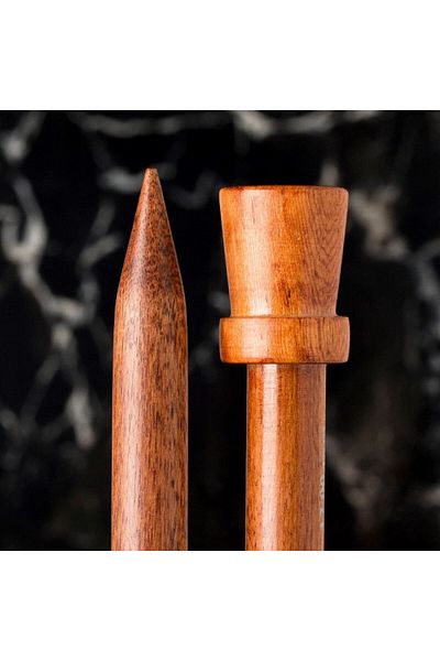 SAVA HOME COLLECTİON La Mia Rosewood 12 mm 36 cm Ξύλινο Πλεκτό Μπουκάλι