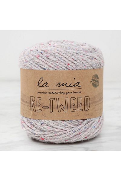 SAVA HOME COLLECTİON La Mia Re-Tweed Ανοιχτό Γκρι Μελανζέ Πλεκτό Κλωστή - L156