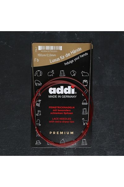 SAVA HOME COLLECTİON Δαντελένιο μπουμπούκι Addi 2,0mm 150cm με κλωστή - 775-7
