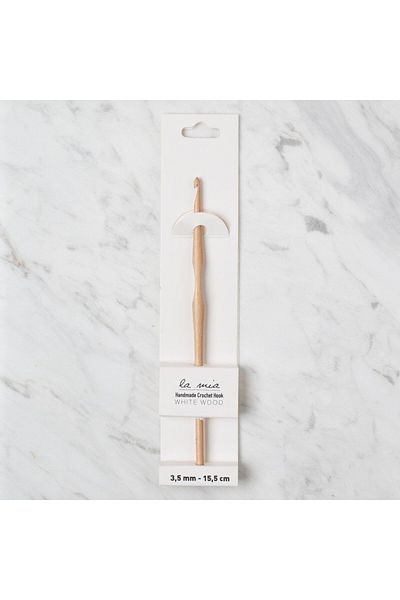 SAVA HOME COLLECTİON La Mia Whitewood 3,5 mm 15,5 cm Ξύλινο μαλλί βελονάκι