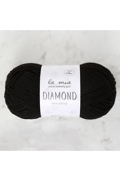 SAVA HOME COLLECTİON La Mia Diamond Μαύρο Πλεκτό Σχοινί - L006 - 33724