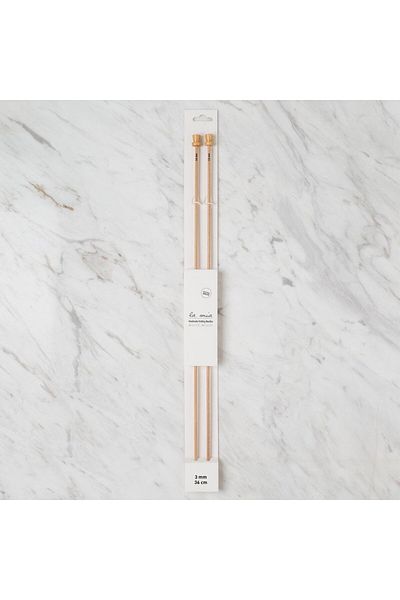 shop La Mia Whitewood 3 mm 36 cm Wooden Knitting Skewer