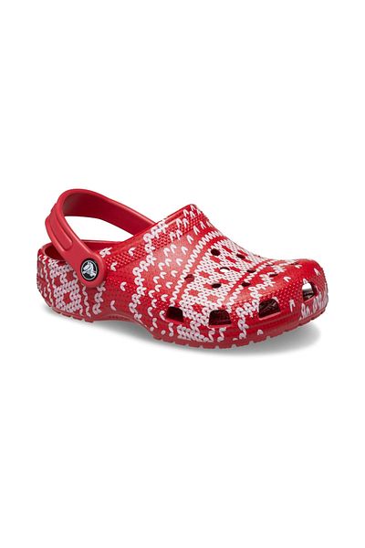 Crocs Saboti Crocs Classic Kids Holiday Sweater T - 209224-90H