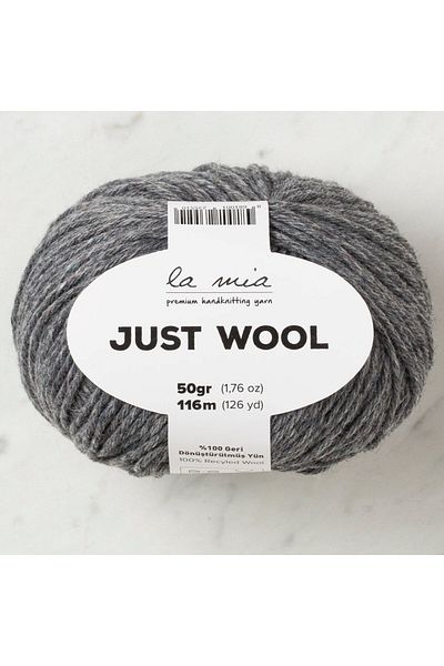 SAVA HOME COLLECTİON La Mia Just Wool Σκούρο Γκρι Πλεκτό Χειροποίητο Σχοινί - LT003 - 33841