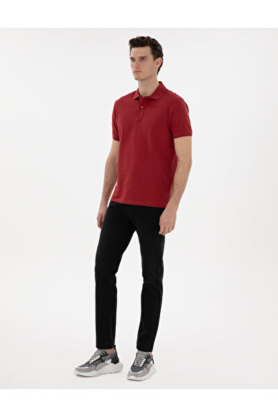 Pierre Cardin Siyah Straight Fit Jean Pantolon 50302662-VR046