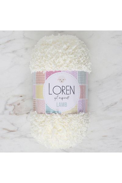 SAVA HOME COLLECTİON Loren Lamb Outdoor Cream Πλεκτό Σχοινί - R019 - 34419