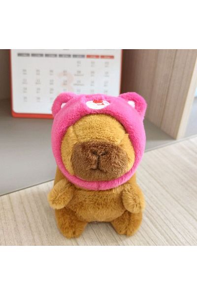 Choice 6 Cute Capybara Plush Toy Hoodie With Wings Simulation Doll Small Size Stuffed Animals Anime Flufft.