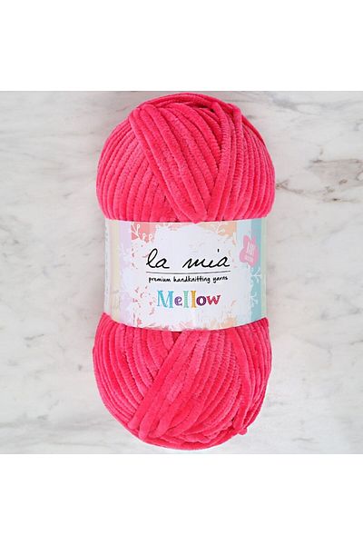 SAVA HOME COLLECTİON Прежда за ръчно плетене La Mia Mellow Fuchsia - 921 - 34166