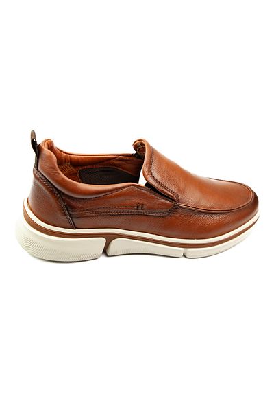 MARCOMEN 19325 Ανδρικά παπούτσια casual από δέρμα Tan