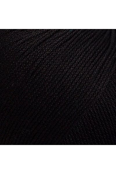 SAVA HOME COLLECTİON Πλεκτό La Mia Lux Black Mercerized Cotton - 1 - 33741