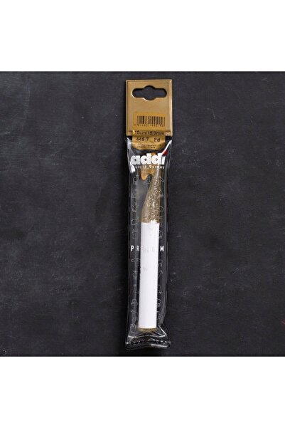 N&M STORE أدي شامبانيا 15 ملم 15 سم كروشيه صوف بلاستيك لامع -