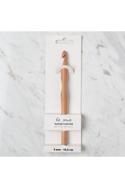 Ethab Ticaret La Mia Whitewood 9 mm 15.5 cm Wood Wool Crochet