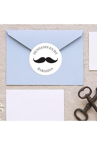 NcK Ysftex 2 Sheets Father's Day Sticker, New Ysfshop 721051