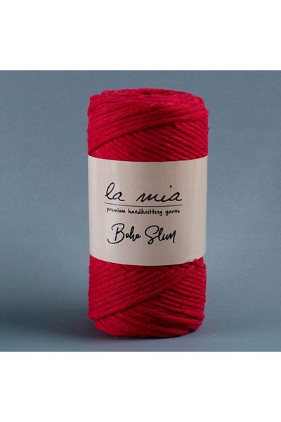 SAVA HOME COLLECTİON La Mia Boho Slim Red Hand Knitting Yarn -L033 - 34197