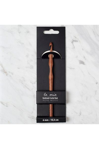 SAVA HOME COLLECTİON La Mia Rosewood 6 mm 15,5 cm Ξύλινο μαλλί βελονάκι