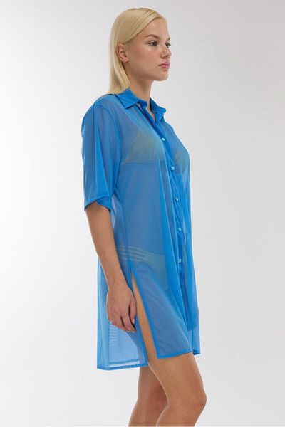 AYYILDIZ 3812 Rochie albastră de plajă
