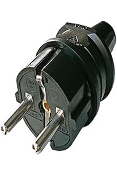 VİKO Difa Pack Topraklı Erkek Fiş Siyah