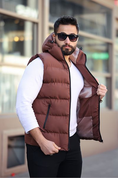 S&M CLOTHİNG НОВ СЕЗОН ВОДОУСТОЙЧИВА ПУХНАТА ЖИЛЕТКА