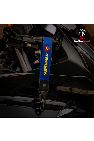 bofferland Ride Tag Motorcycle Automobile Fabric Hook Keychain 53