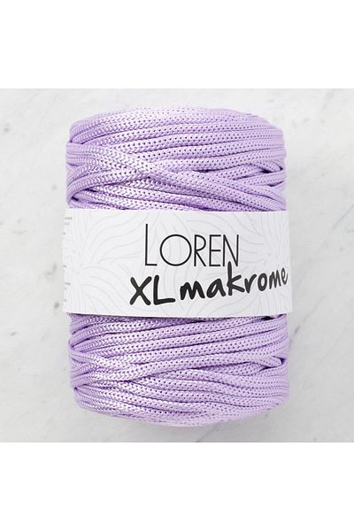 SAVA HOME COLLECTİON Loren XL Macrame Lilac Πλεκτό Χέρι - R037 - 33716