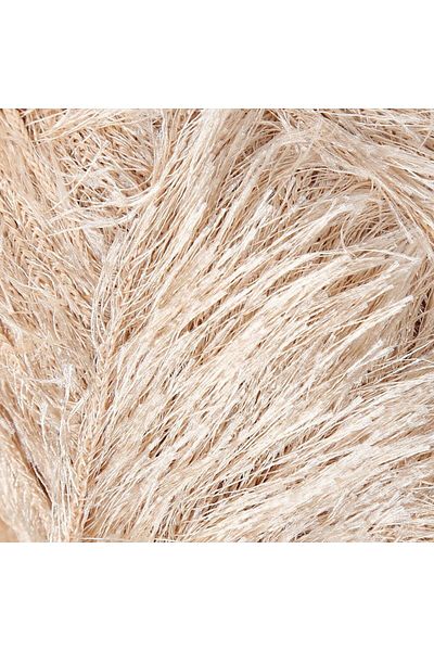 SAVA HOME COLLECTİON Loren Furry Beige Πλεκτό Σχοινί Χεριού - RF100