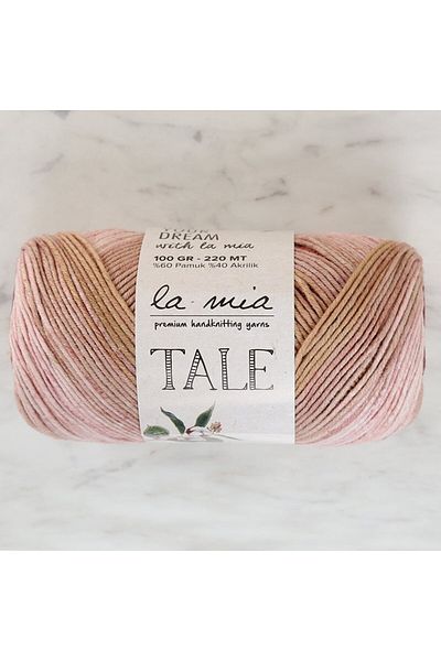 SAVA HOME COLLECTİON La Mia Tale Marbled Πλεκτό Κλωστή - LM116