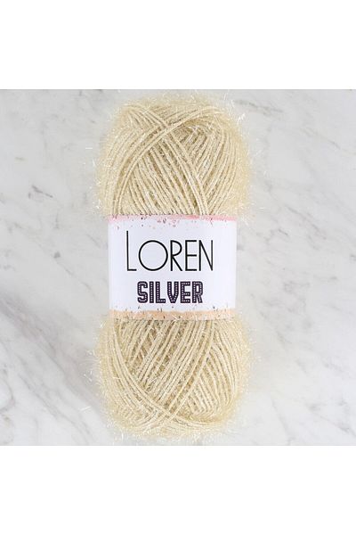 SAVA HOME COLLECTİON Loren Silver Beige Πλεκτό Σχοινί - Rs0066 - 34094