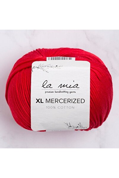 emt pazarlama حبل محبوك يدوي باللون الأحمر من La Mia XL - 19 - 33762
