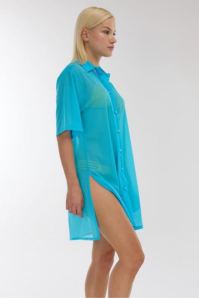 AYYILDIZ 3812 Turquoise Beach Dress