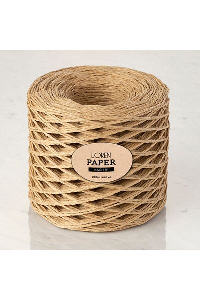 SAVA HOME COLLECTİON Μπεζ Χαρτί Χαρτί Loren - RH01