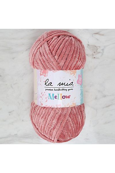 SAVA HOME COLLECTİON La Mia Mellow Powder Pink Πλεκτό Κλωστή - 939 - 34175