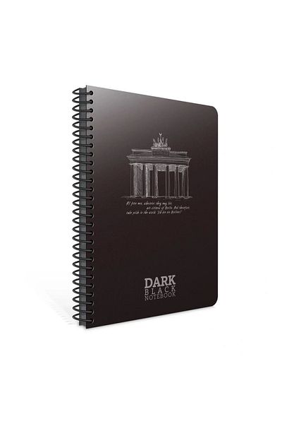 Gıpta بلاستيك داكن Spدفتر غطاء Pp 17x24 50ypدفتر ملاحظات غير مبطن