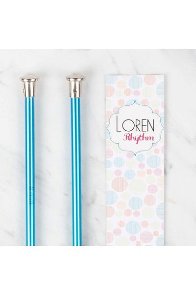 SAVA HOME COLLECTİON Loren Rythm 6mm Μπλε Πολύχρωμο Μεταλλικό Πλεκτό Καρφίτσα