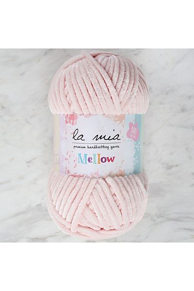 La Mia Yarn La Mia Mellow Powder Pink Hand Knitting Yarn - 953