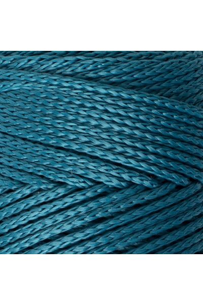 SAVA HOME COLLECTİON Loren Macrame Petrol Blue Πλεκτό Σχοινί - RM 0238 - 34356