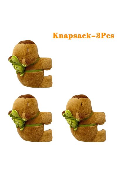 Choice Knapsack-3pcs 1-20pcs Rytanda Capybara Clap Circle Toys Slap Snap Wrap Wristband Bracelet Capybara P
