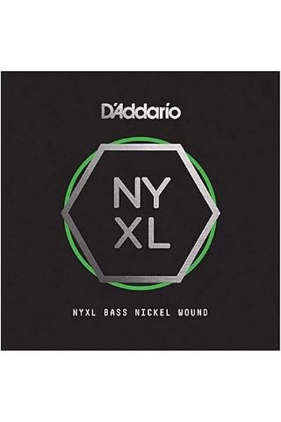 ezgicanmusic Daddarıo Nyxlb060 Bass Single String, Nyxl Series, Nickel Wrap,.060 Gauge,.060 Gauge Nyxl Nickel Wrap Bass