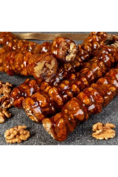 Has Şifa Deposu سجق جازيانتيب بالجوز 500 جرام (مصنوع من حشرات العنب)