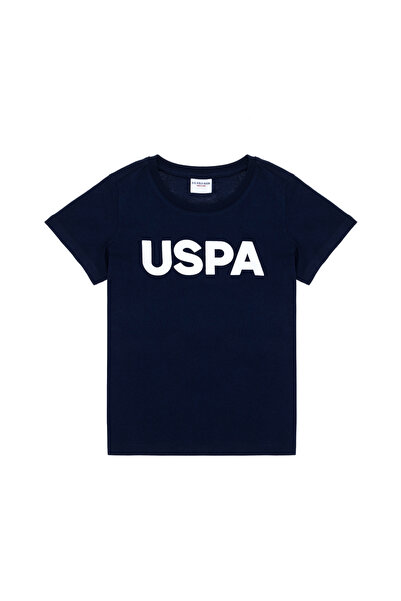 U.S. Polo Assn. Μπλουζάκι Αγόρι Λαμπερό Μπλε Basic Κωδωνάκι 50298048-VR033