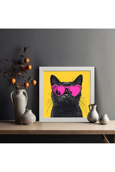 HOMEPACK Single Wooden Framed Painting One Piece Poster Painting Ktc/021