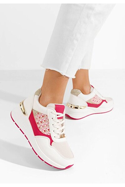 B T Shoes Sneakers με πλατφόρμα Brynda φούξια