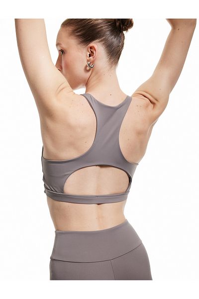 Koton Sleeveless U Neck Window Detailed Sports Bra