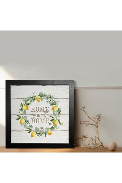 HOMEPACK Pictură cu un singur cadru din lemn Pictură poster dintr-o bucată KTC/033