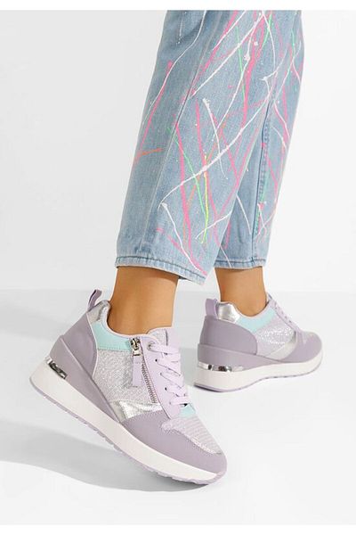 B T Shoes Sneakers Cu Platforma Zenna Lila