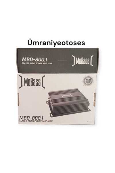 MOBASS 800,1 MONO AMFİ BAS KONTROL  KULAKLIK HEDİYELİ