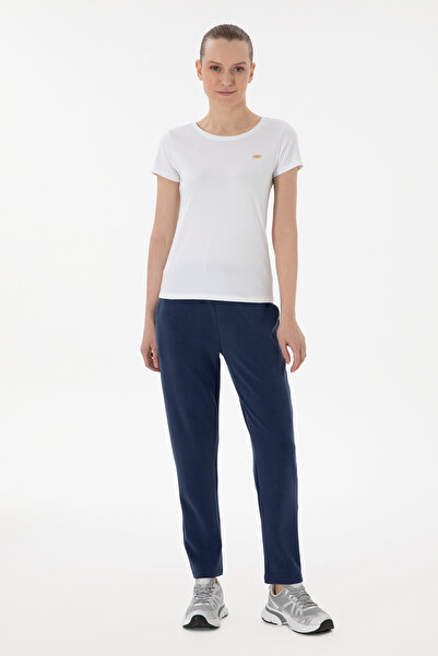 U.S. Polo Assn. بنطال رياضي نسائي من مزيج المودال باللون الأزرق الداكن 503064...