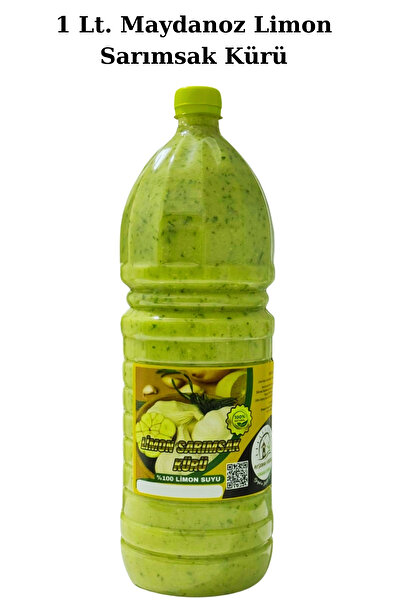 ayşeana yöresel Limon Sarımsak Kürü Maydanozlu El Yapımı Doğal 1 Lt