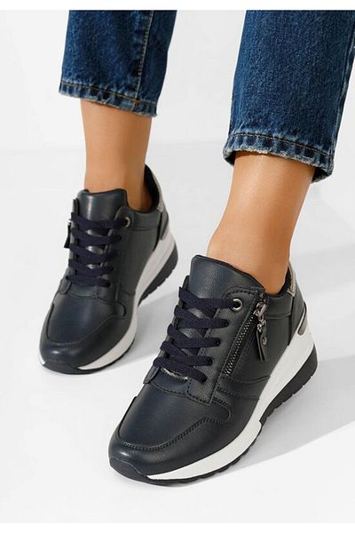 B T Shoes Sneakers Cu Platforma Navy Rafina