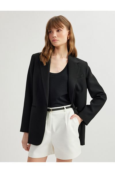 Koton Regular Fit Belted High Waist Mini Shorts