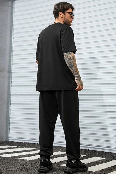 uyguntarz Unisex 2-Piece Whatever Printed Tracksuit Set